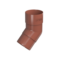 Колено трубы 135˚ Технониколь Ø82 мм, цвет: Красный