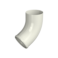 Слив трубы, Технониколь, Ø90 мм, Puretan, цвет: Белый