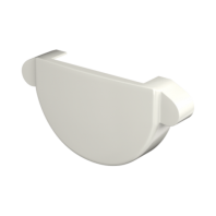 Заглушка желоба универсальная, Технониколь Макси, Ø150 мм, цвет: Белый