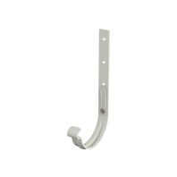 Крюк крепления желоба усиленный, Технониколь Макси, Ø150 мм, цвет: Белый