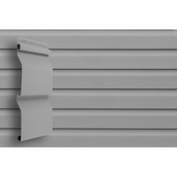 Сайдинг виниловый для дома Grand Line корабельная доска 3600mm серый