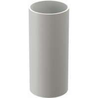 Труба водосточная Docke Lux Ø100 мм, L=1000 мм, цвет: Белый