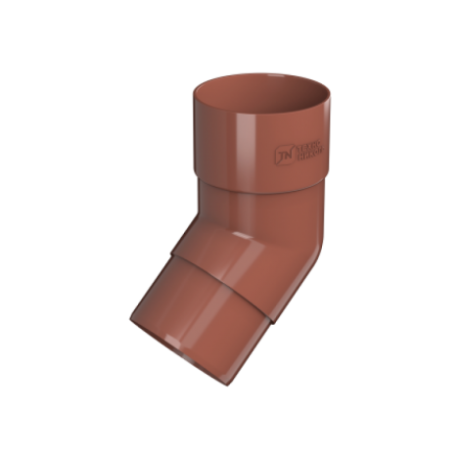 Колено трубы 135˚ Технониколь Ø82 мм, цвет: Красный