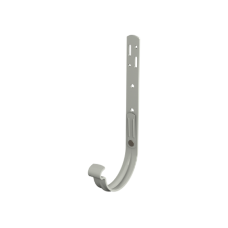 Крюк крепления желоба усиленный, Технониколь, Ø125 мм, Puretan, цвет: Белый