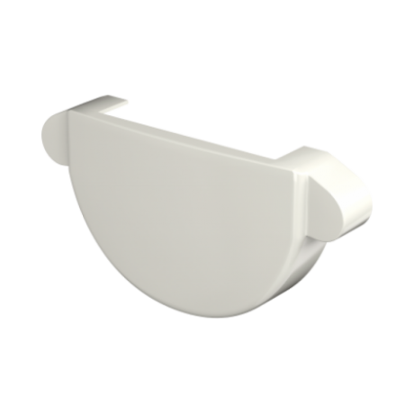 Заглушка желоба универсальная, Технониколь Макси, Ø150 мм, цвет: Белый