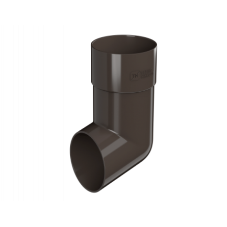 Слив трубы Технониколь Ø82 мм, цвет: Темно-коричневый