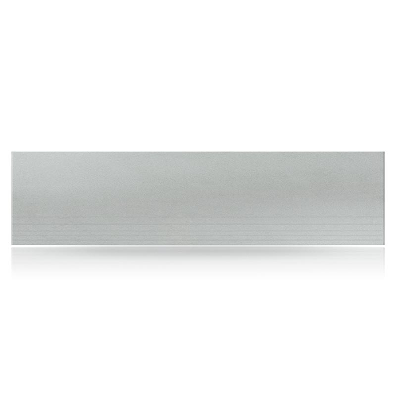 Керамогранит плитка 1200х295х11 мм, Ступени, Моноколор, Цвет: Светло-серый UF002MR STAGE