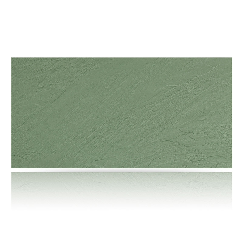 Керамогранит плитка 1200х600х11 мм, Рельеф, Моноколор, Цвет: Зеленый UF007MR RELIEF
