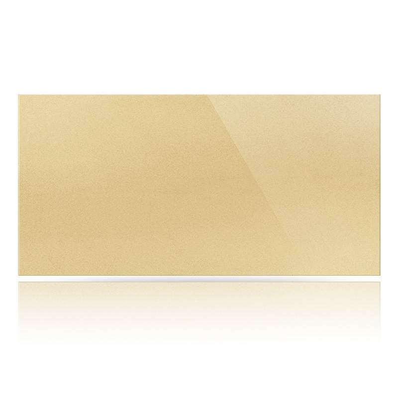 Керамогранит плитка 1200х600х11 мм, Полированный, Моноколор, Цвет: Желтый UF011РR