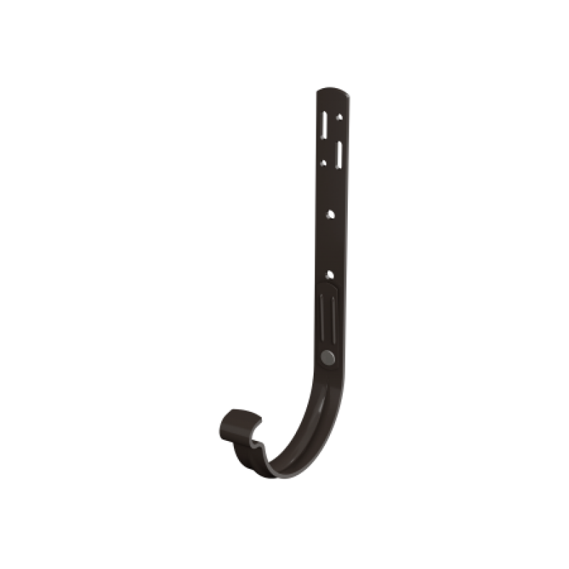 Крюк крепления желоба усиленный, Технониколь, Ø125 мм, Puretan, цвет: Темно-коричневый