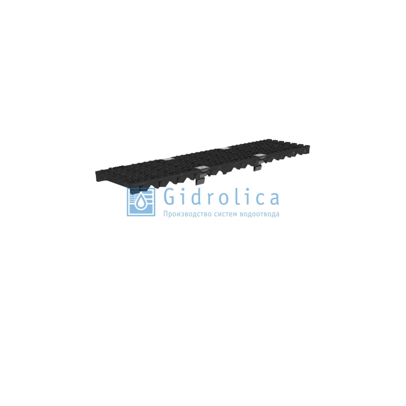Gidrolica решетка водоприемная VS LINE DN100.13.50 чугунная ВЧ, с крепежом, C250