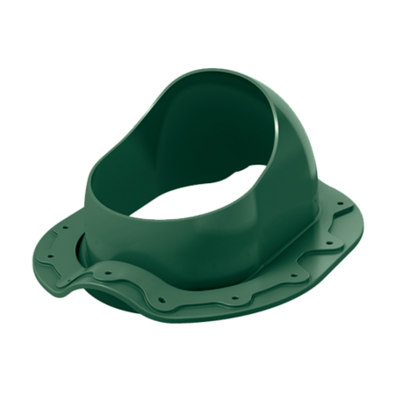 Проходной элемент для металлочерепицы Технониколь SKAT Monterrey, цвет: зелёный