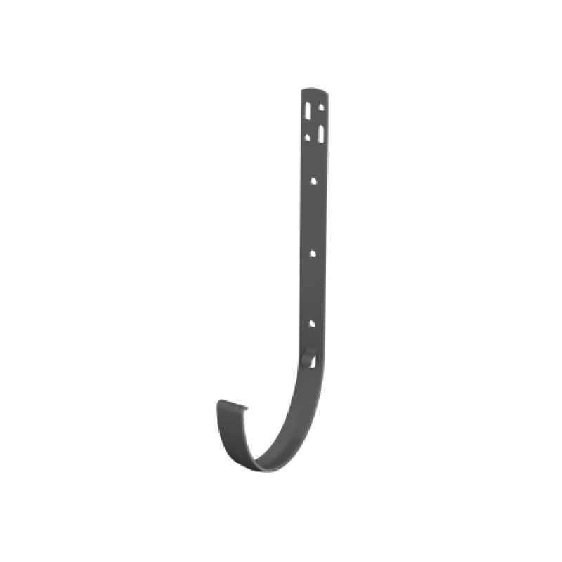 Крюк крепления желоба металлический Технониколь Ø125 мм, цвет: Серый
