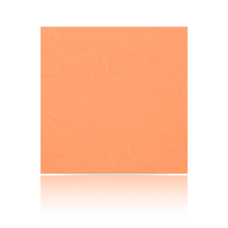 Керамогранит плитка 600х600х10 мм, Рельеф, Моноколор, Цвет: Насыщенно-оранжевый UF026R RELIEF