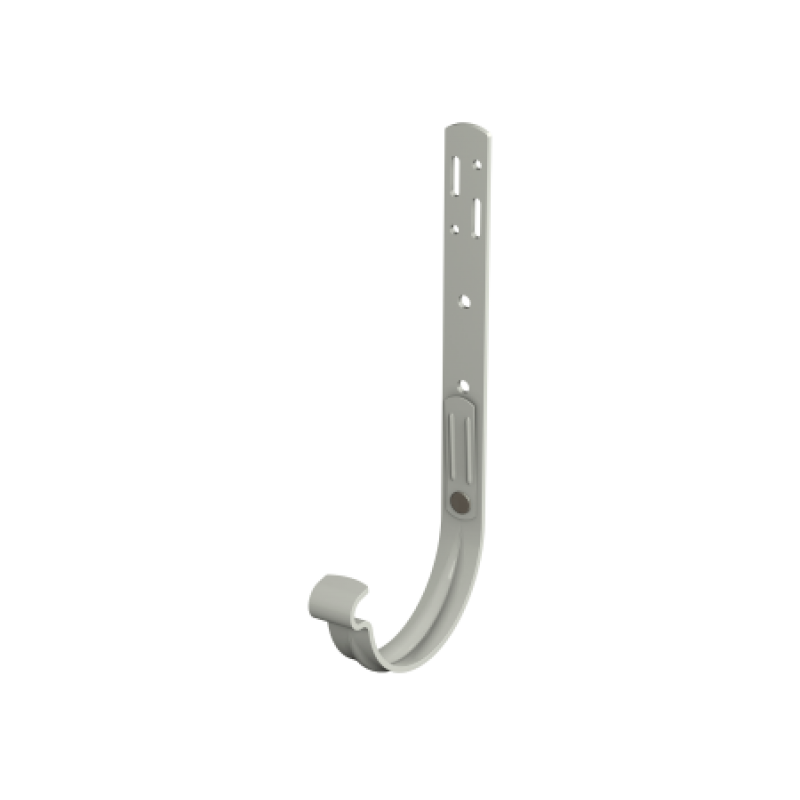 Крюк крепления желоба усиленный, Технониколь, Ø125 мм, Puretan, цвет: Белый