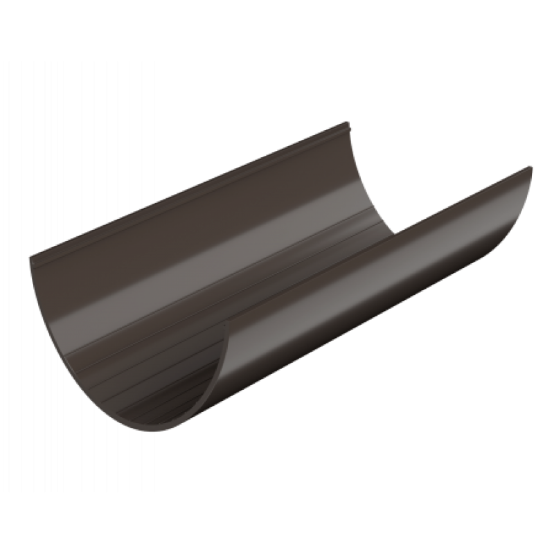 Желоб водосточный Технониколь Ø125 мм, L=3000 мм, цвет: Темно-коричневый