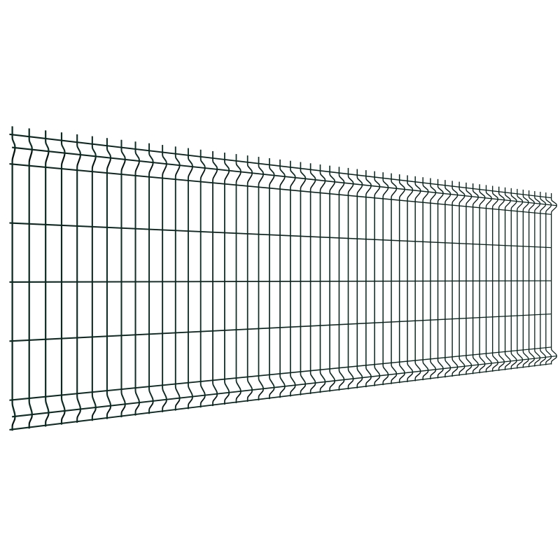 Забор сетка секционный, панель Medium 1.03x2.5m RAL6005