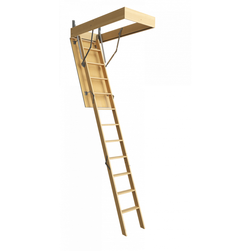 Лестница чердачная деревянная Döcke Dacha, 60х120х280 мм