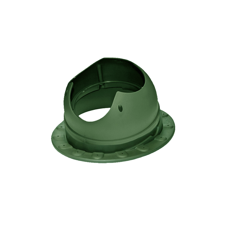 Проходной элемент для битумной и фальцевой кровли, выход канализации Krovent Base-VT Seam 110is цвет: зеленый