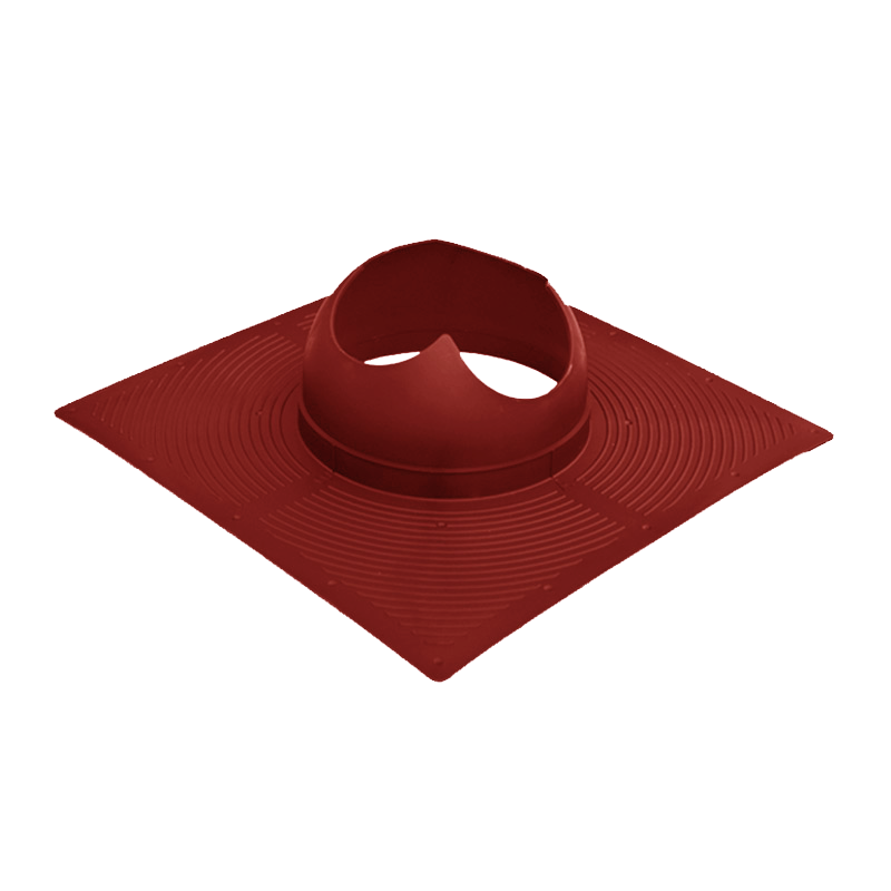 Проходной элемент для битумной черепицы, выход канализации Krovent Base-VT 110is, цвет: красный