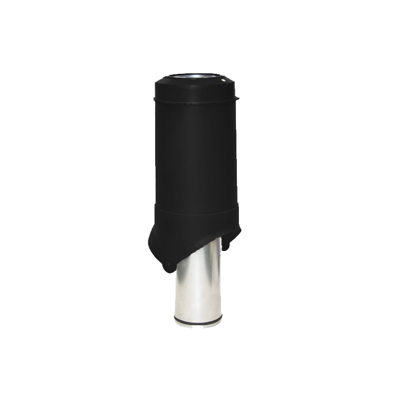 Выход вентиляции Krovent Pipe-VT 125is цвет: черный