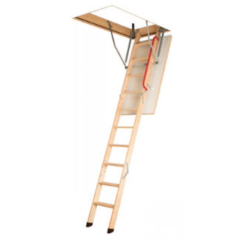 Лестница чердачная деревянная Fakro LWK, 70х140х305 мм