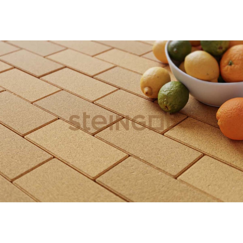 Плитка тротуарная Steingot, прямоугольник, цвет: желтый (верхний прокрас), 200х100х60 мм