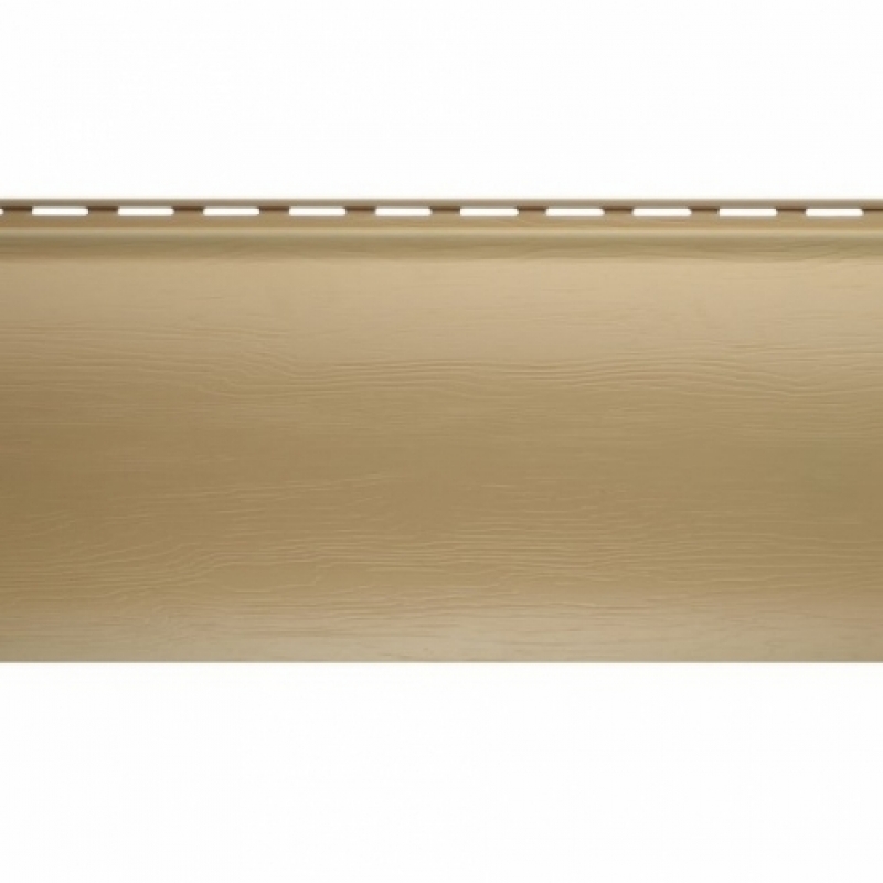 Сайдинг Альта-Профиль Блок-Хаус, виниловый BH-01, цвет: золотистый