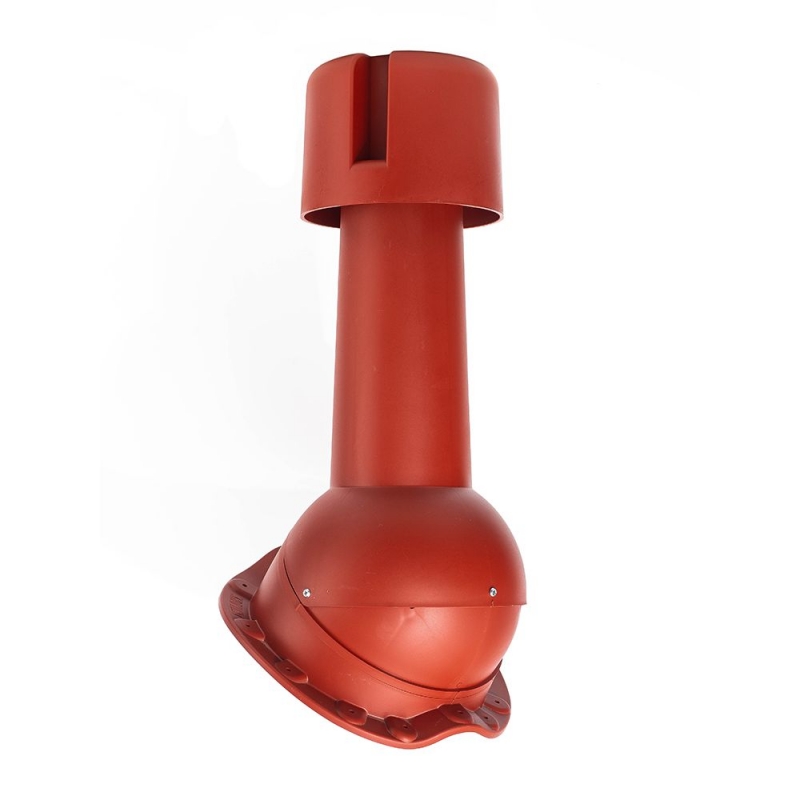 Комплект кровельного выхода канализации Krovent Wave 110is, цвет: красный