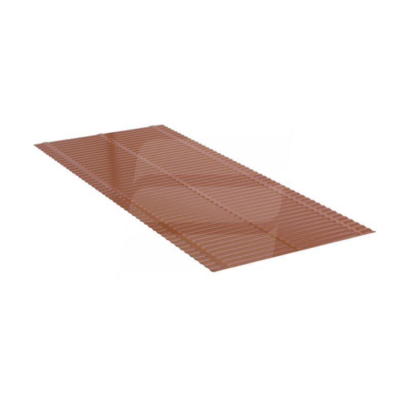 Желоб ендовы Q, Eurovent, коричневый, L=2000 мм