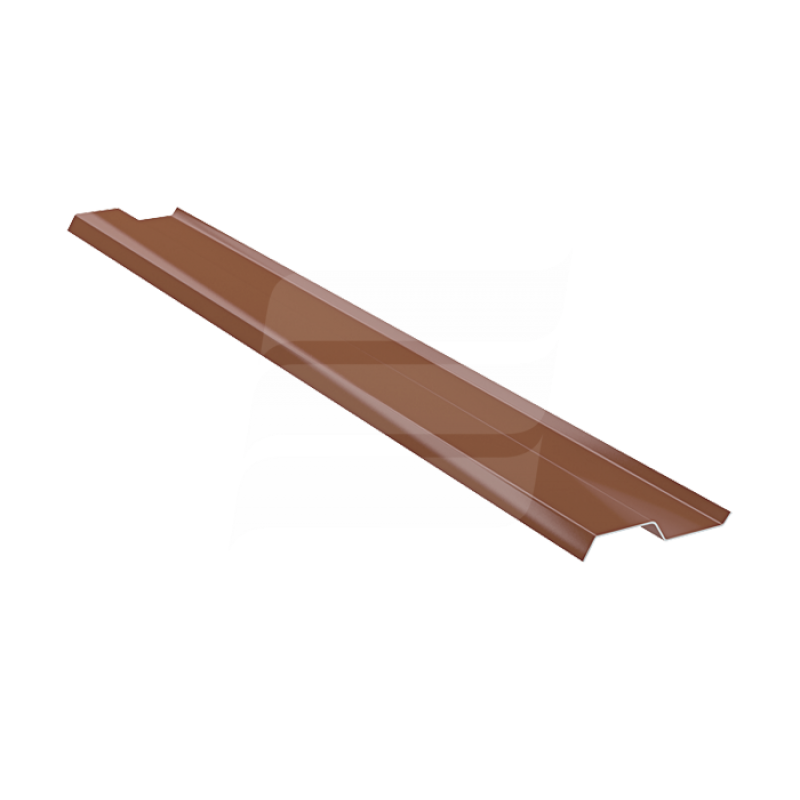 Планка примыкания Eurovent, Flex Line (ВАКА), коричневый, L=2000 мм