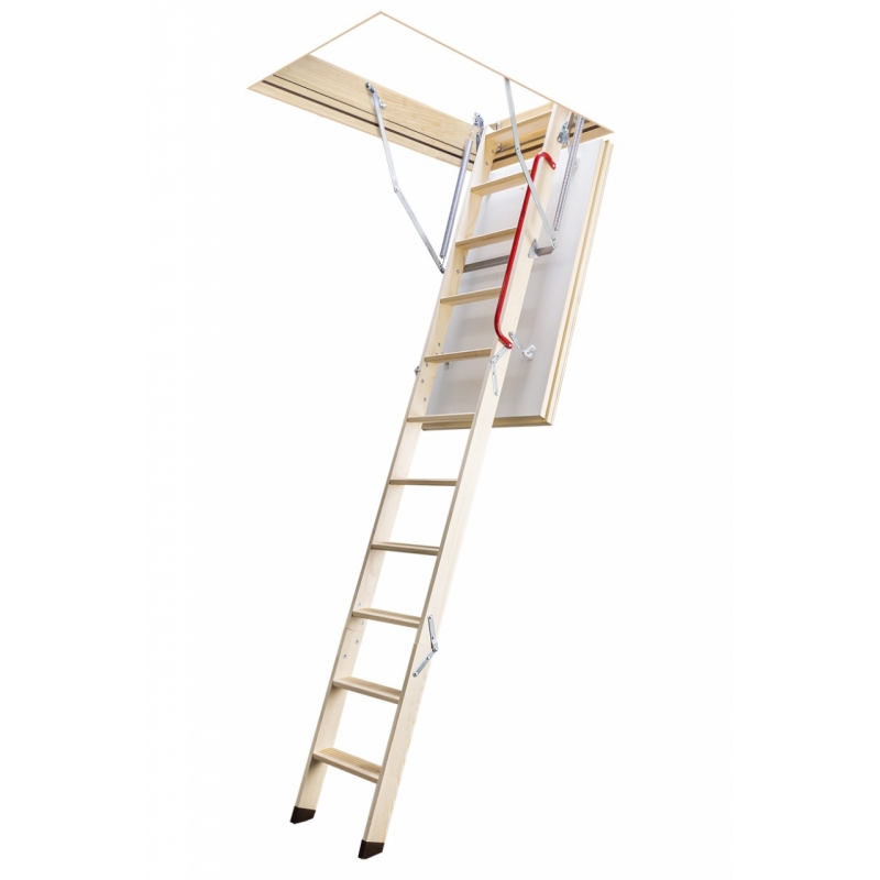 Лестница чердачная деревянная Fakro LTK, 70х140х330 мм