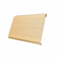 Металлический сайдинг Вертикаль Gofr GL 0,45 Drap с пленкой, цвет: 1014