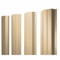 П-образный А штакетник 0.45  Drap TX RAL 1015