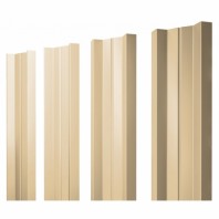 Штакетник М-образный А 0.5 Satin RAL 1015