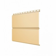Металлический сайдинг Экобрус, GL 0,45 PE, цвет: RAL 1014