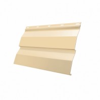 Металлический сайдинг GL корабельная доска 0.45mm PE RAL 1015