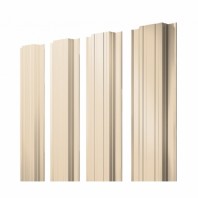 Прямоугольный штакетник 0.45 Drap TX RAL 1015