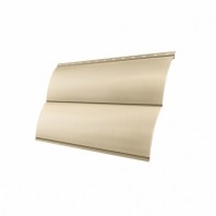 Сайдинг БлокХаус металлический GL 0.5 Satin RAL 1015