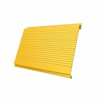 Металлический сайдинг Вертикаль Gofr GL 0,45 PE, цвет: RAL 1018