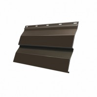 Металлический сайдинг GL корабельная доска 0,5 мм Satin, цвет: RR 32