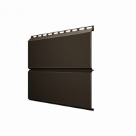 Металлический сайдинг Экобрус, GL 0,45 PE, цвет: RR 32
