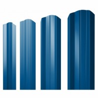 М-образный А фигурный штакетник 0.45 PE RAL 5021