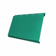 Металлический сайдинг Вертикаль Classic GL 0,45 PE, цвет: RAL 5021