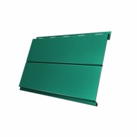 Металлический сайдинг Вертикаль Line GL 0,45 PE с пленкой, цвет: RAL 5021