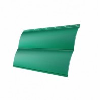 Металлический сайдинг БлокХаус GL 0,45 PE, цвет: RAL 5021