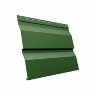 Металлический сайдинг GL корабельная доска XL 0,45 мм PE, цвет: 6002