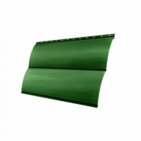 Металлический сайдинг БлокХаус GL 0,45 PE, цвет: RAL 6002