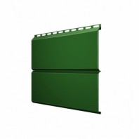 Металлический сайдинг Экобрус, GL 0,45 PE, цвет: 6002