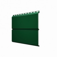 Металлический сайдинг Экобрус, GL 0,5 Atlas, цвет: RAL 6005